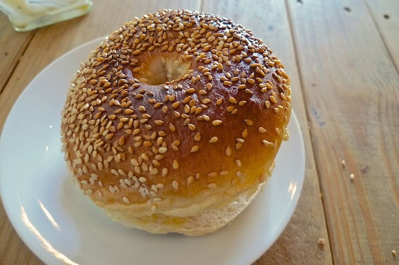 My Very First Blog Yummy Bagel Muffin & Yogurt The Mugshot Cafe In